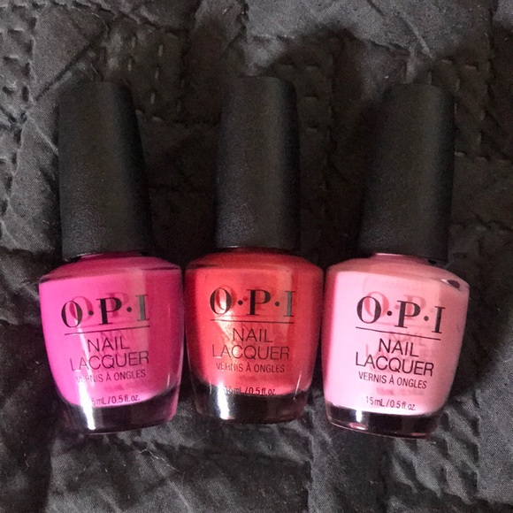 Opi Makeup Opi Pink Trio Poshmark Opi Makeup Opi Pink Trio Poshmark